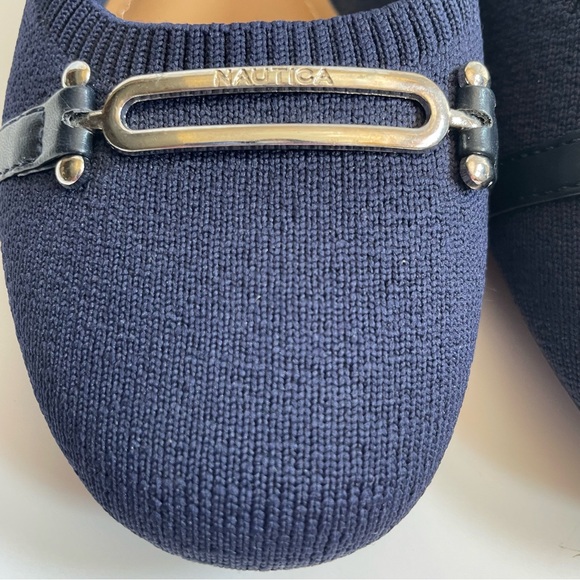 Nautica Ballet Flats Navy Blue Size 8 - Picture 3 of 6